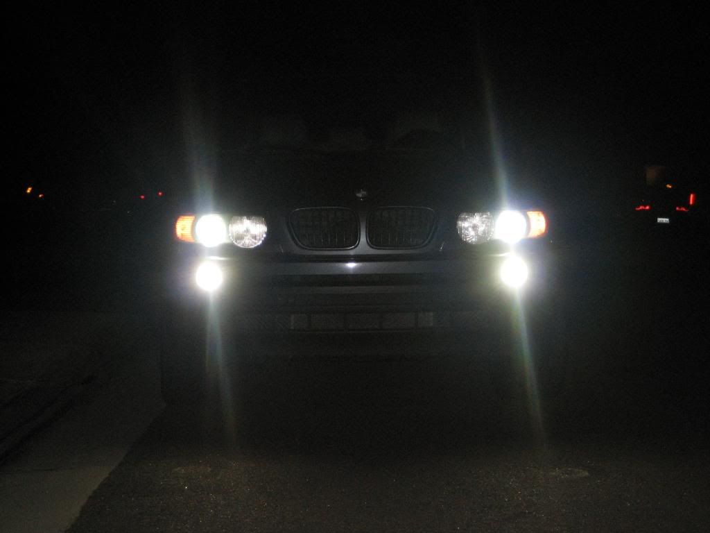 Latest mod HID fog lights installation